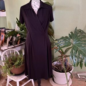 Merona Black Midi Dress